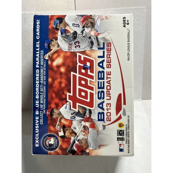 2013 Topps Update Baseball 10-Pack Blaster Box  Blue-Border Arendo, Yelich, Cole - Picture 3 of 5